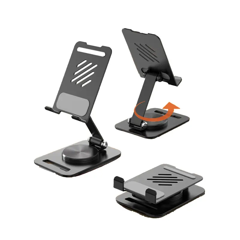 Support tablette rotatif 360° en alliage pour téléphone et bureau
