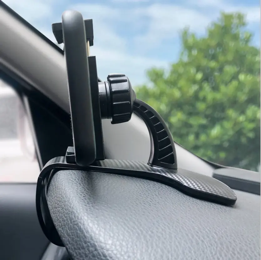 Support téléphone extensible à pince pour tableau de bord