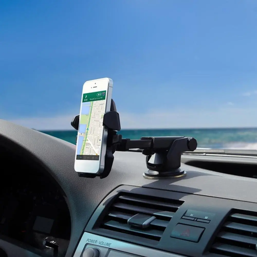 Support ventouse pare-brise pour téléphone, rotation à 360 degrés
