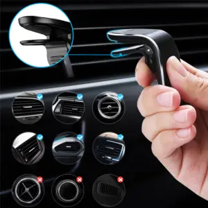 support voiture magnétique compact