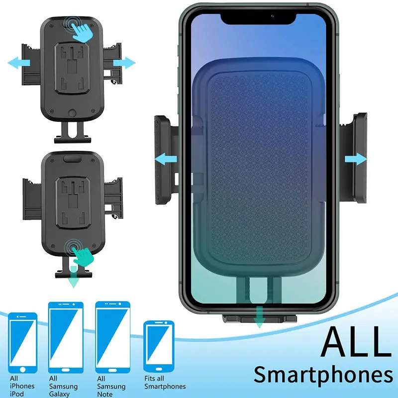 Support voiture rotatif à 360° pour téléphone et tablette