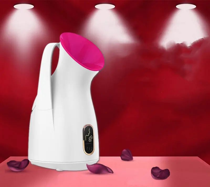 Vaporisateur facial à vapeur chaude pour un soin du visage maison