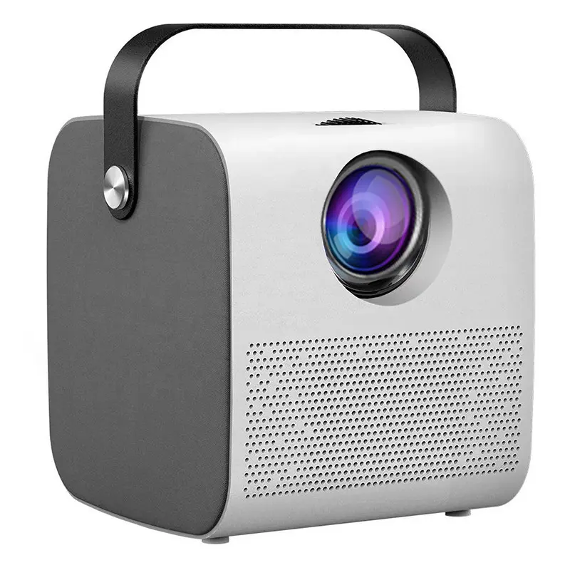 Vidéoprojecteur 720p entrée VGA et HDMI, image jusqu’à 200 pouces