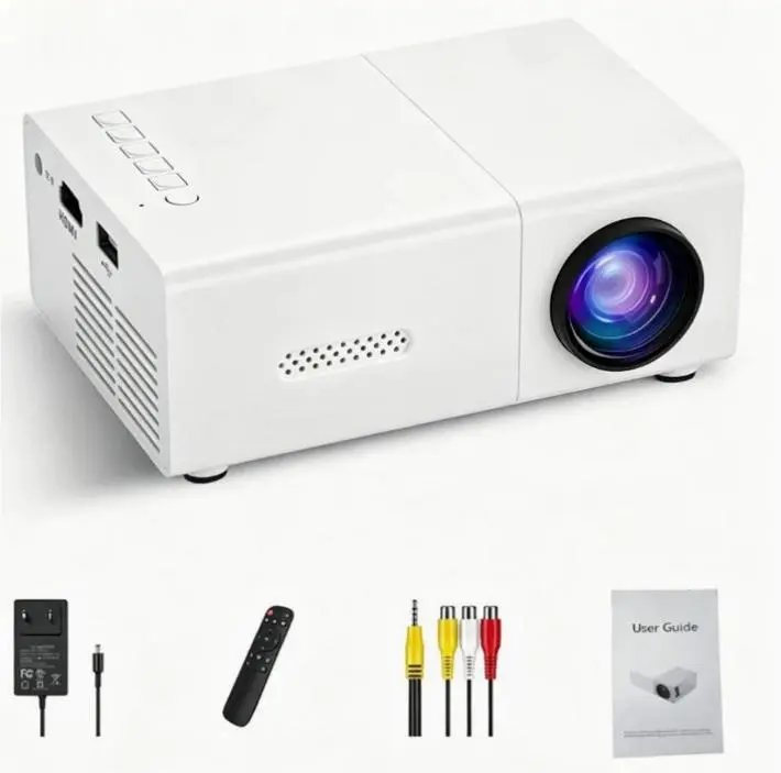 Vidéoprojecteur compact 600 lumens à LED, compatible 1080p