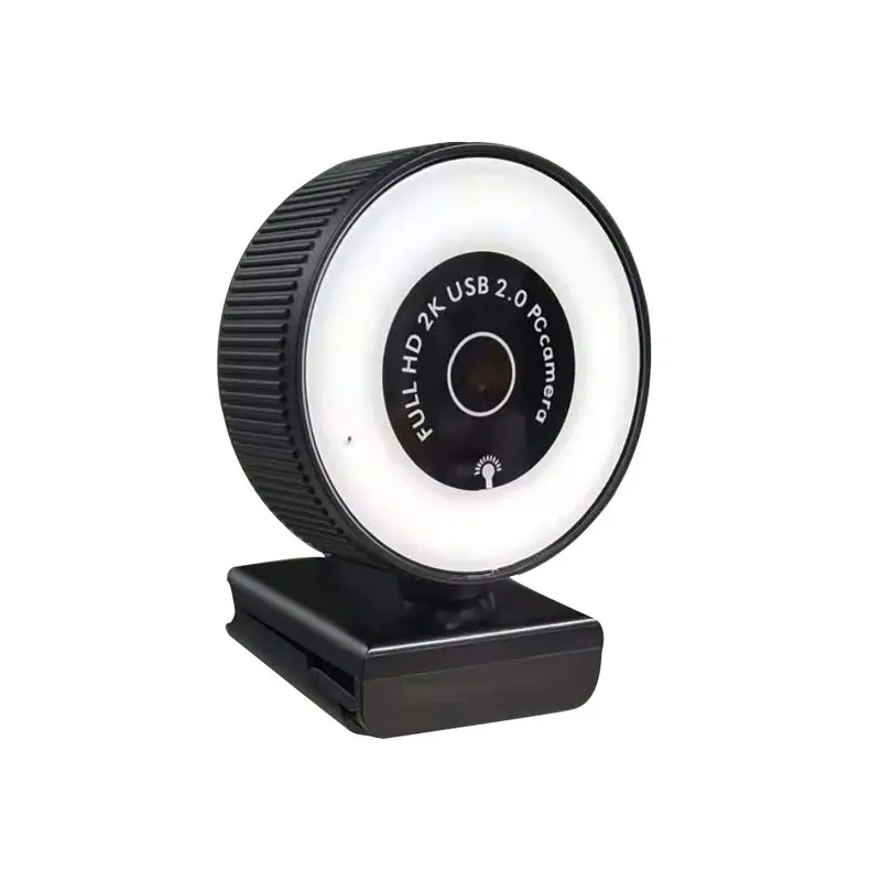 Webcam 1080p avec micro intégré et câble USB de 1,5 m